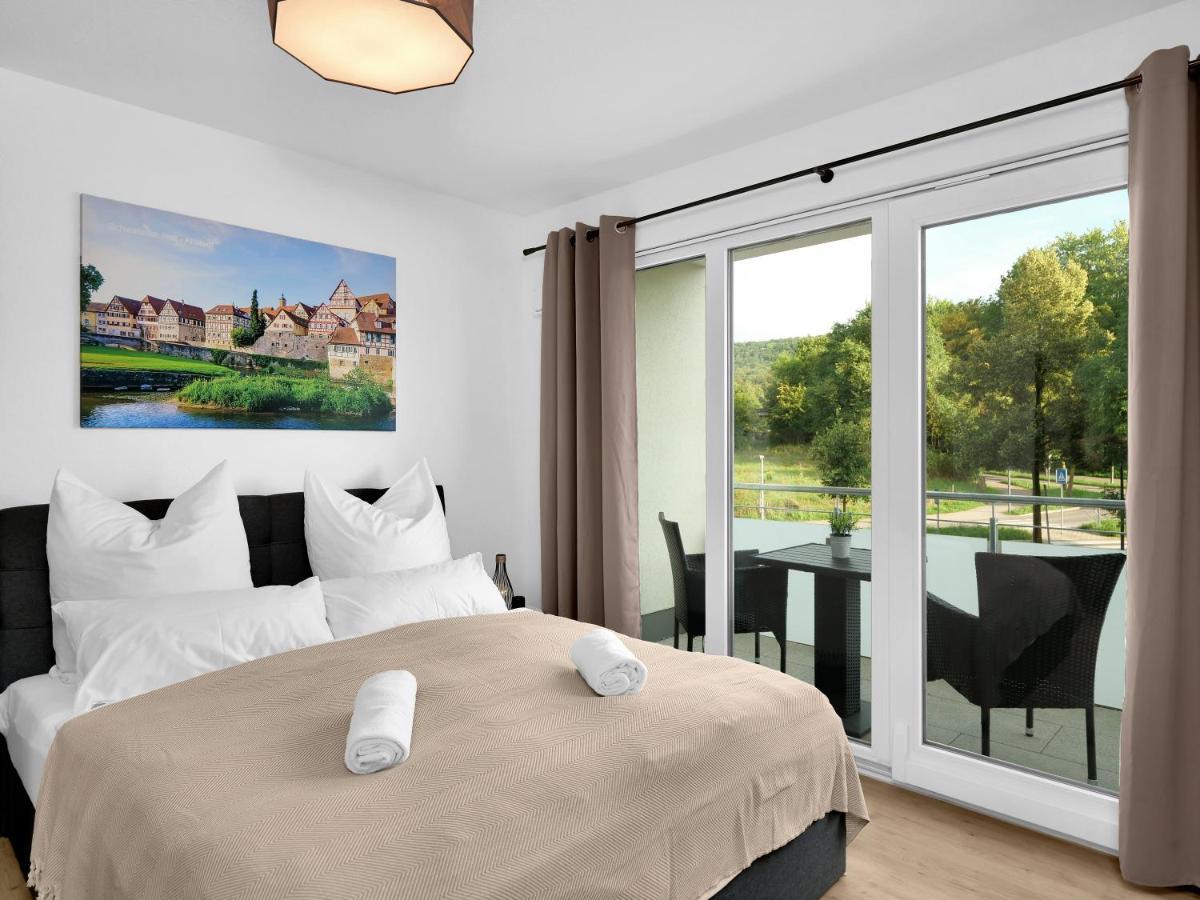 Inhome Studio Apartment - Kueche - Parken - Tv Швебіш-Галль Екстер'єр фото